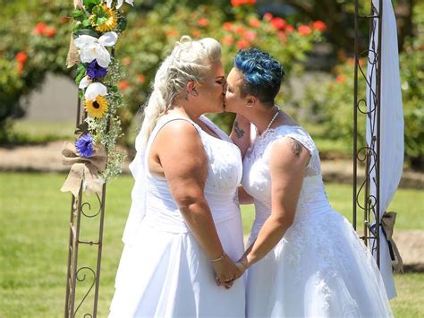 Lesbian Couples Become The First To Wed Under New Same Sex Marriage