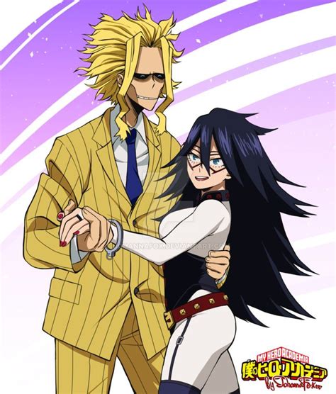 Bnha All Might X Midnight By Johannafox Hero Girl Female Hero