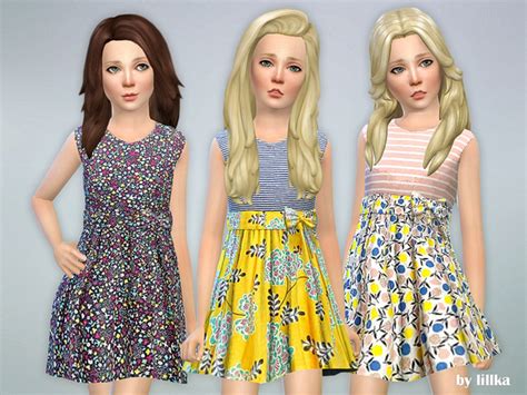 Designer Dresses Collection P112 By Lillka At Tsr Sims 4 Updates