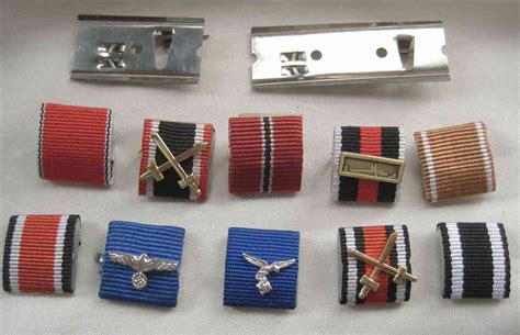 Ww2 German Ribbon Bar Creator Heer Luftwaffe Waffen Ss