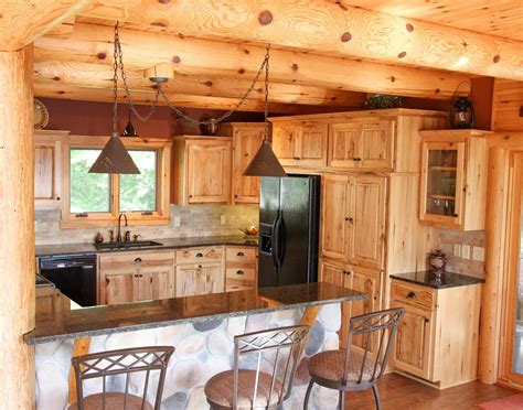 Log Cabin Kitchen Backsplash Ideas