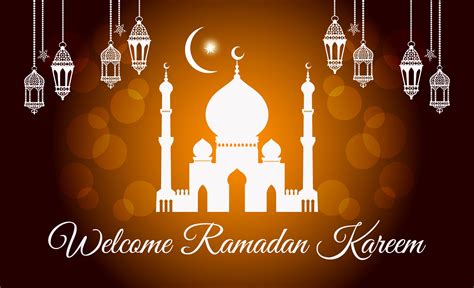 Welcome Ramadan Kareem 952788 Vector Art At Vecteezy