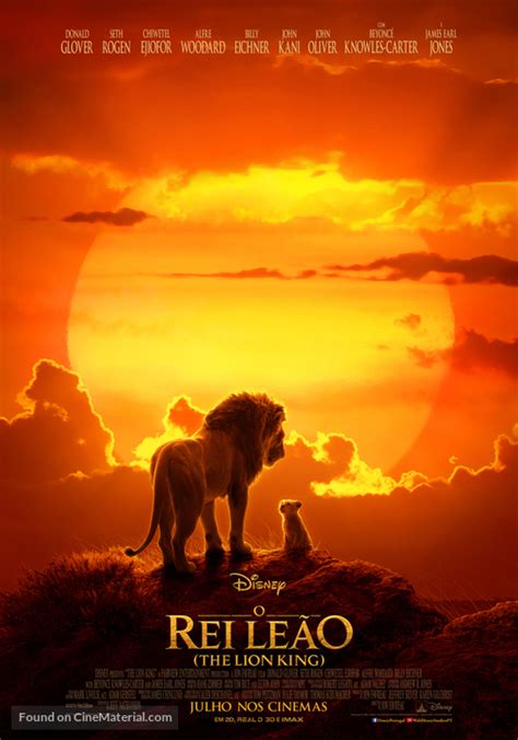 The Lion King 2019 Portuguese Movie Poster