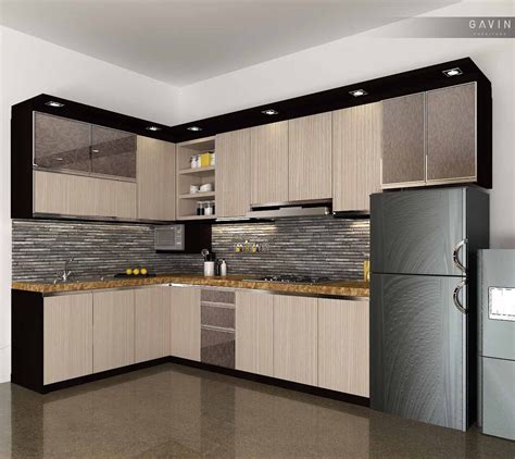 desain kitchen set minimalis hpl  kemanggisan modern kitchen set