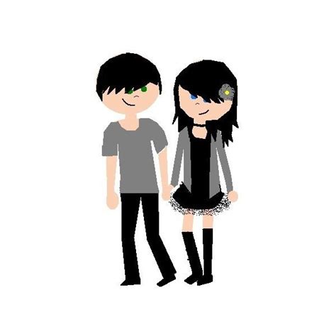 Emo Couple Drawings Free Download On Clipartmag