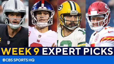 Picks For Every Big Week 9 Nfl Game Picks To Win Best Bets And More