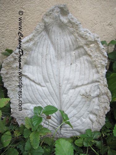 DIY Cement Leaves | Cement leaves, Diy cement, Cement leaf