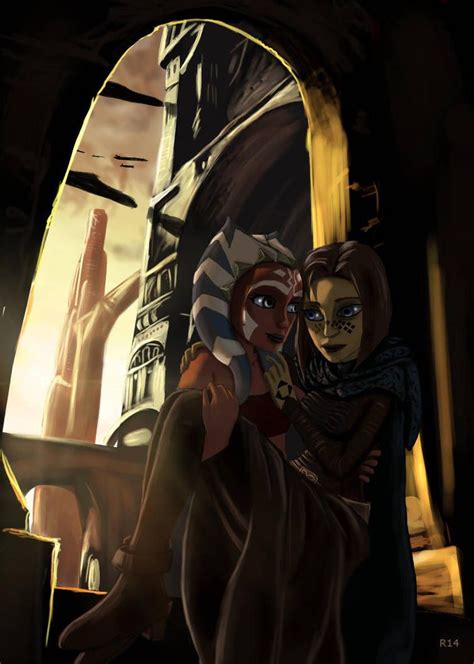 Ahsoka Rescues Barriss By Raikohillust Star Wars Art Ahsoka Tano