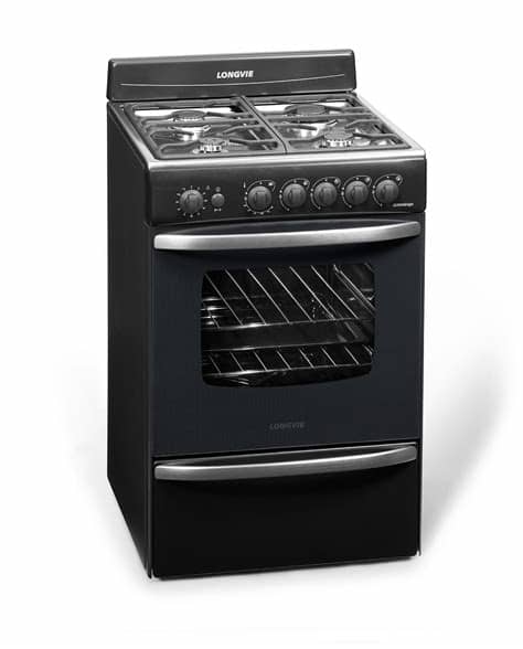 Ten en cuenta el potente ventilador en el centro. Longvie - Cocinas a Gas de 56 cm - 18501GF