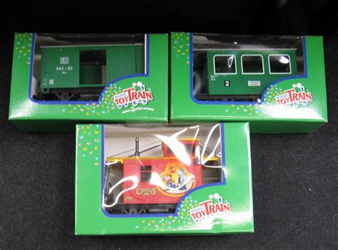 Lgblehmann Toy Train 3 X Mint Boxed Models 94365 Caboose 94267