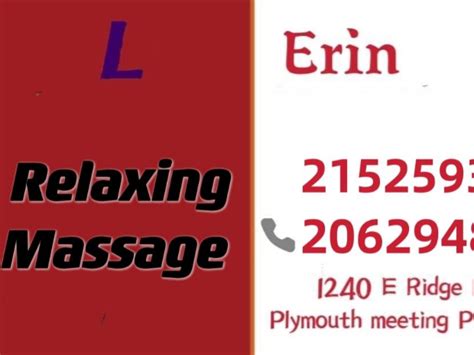 Book A Massage With Li Masage Plymouth Meeting Pa 19462