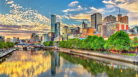 🔥 Download Wallpaper Melbourne Australia Sky Street River Cities By