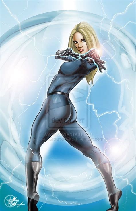Sue Storm Colored Female Superheroes And Villains Invisible Woman