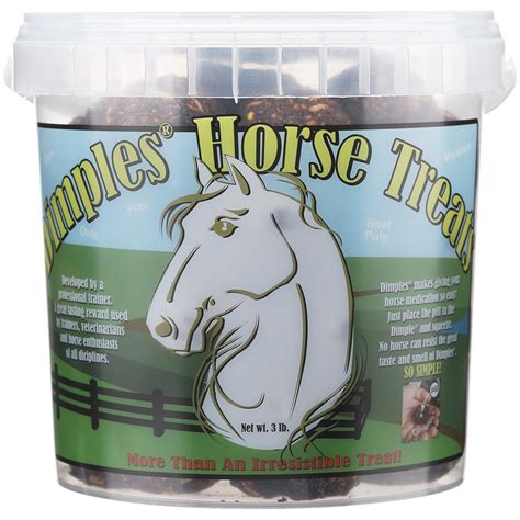Dimples Horse Treats Soft Cookies 3 Lbs Riding Warehouse