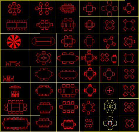 Dining Table Cad Drawing Is Given In This Cad File Download This Cad