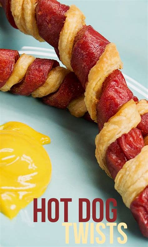 50 cold dishes for hot days. Make these tasty treats - hot dog twists - perfect treat ...