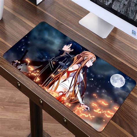Siancs 60x30cm Sword Art Online Mouse Pad Anime Sexy Xl Large Fashion Mousepad For Speed Gamer