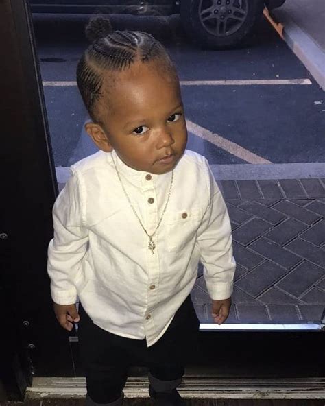 20 Cute And Unique Hairstyles For Black Baby Boys 2023
