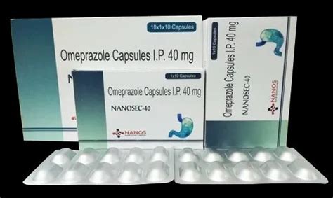 Nanosec 40 Omeprazole Capsule 40mg 10x1x10 Non Prescription At Rs 12
