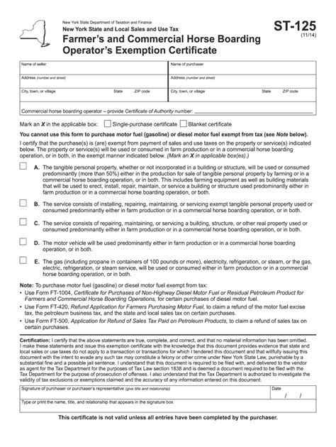 St 125 Form Fill Out And Sign Printable Pdf Template Signnow