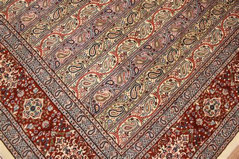 Seit 1977 fachgeschäft für erlesene teppiche. Perser Teppich Moud mit Seide 340x250 cm Beige