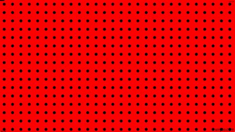 Wallpaper Dots Red Black Spots Polka Ff0000 000000 135° 31px 91px