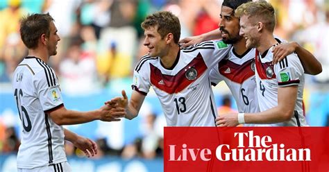 Germany V Portugal World Cup 2014 As It Happened Barry Glendenning Football The Guardian