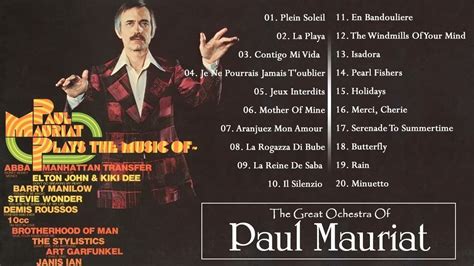 Paul Mauriat greatest hits álbum completo 2021 Las mejores melodías