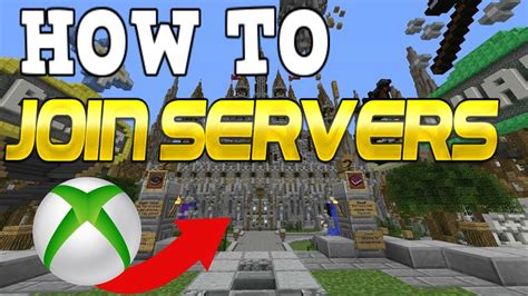 How To Join Mcpe Servers On Minecraft Xbox One Youtube