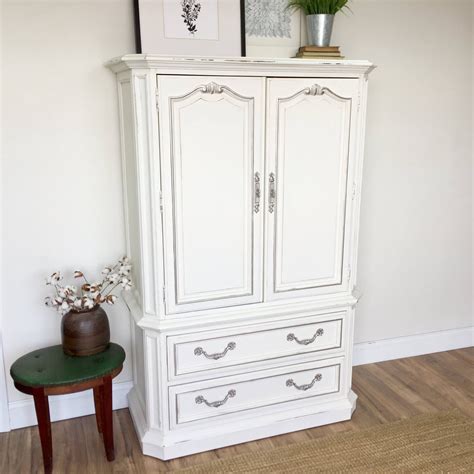 Shop for masterly crafted bedroom armoires online at coleman furniture! White Armoire - Shabby Chic Furniture (With images ...