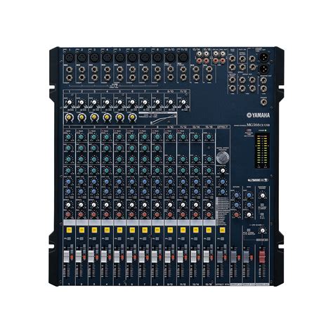 Yamaha Mg166cx Usb 16 Channel Usb Mixer With Compression And Effects