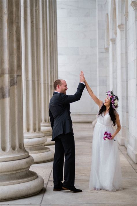 Downtown Denver Courthouse Elopement Alice Taylor Carrie Swails