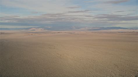 5k Stock Footage Aerial Video Of A Wide View Of The Mojave Desert In