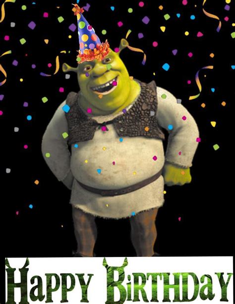 Happy Birthday Shrek Dank Memes Amino