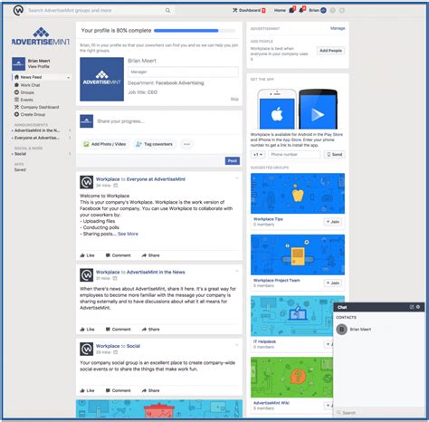How To Set Up Facebook Workplace For Your Company Advertisemint