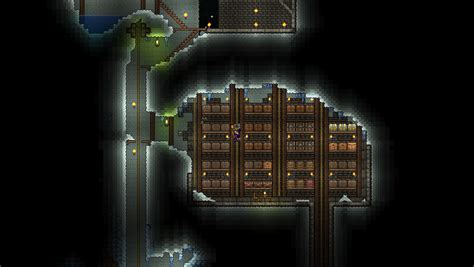 I've always admired the creativity of most terraria players, so this is a sideblog dedicated to reblogging and admiring the amazing creations in said game. I'd like your opinions on my (Future) underground snow ...