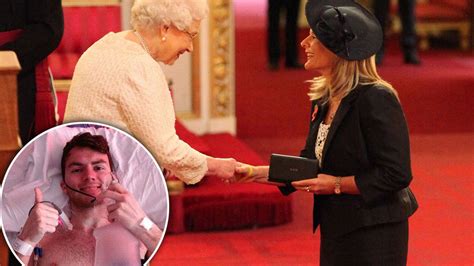 Stephen Suttons Proud Mum Collects His Posthumous Mbe From The Queen Mirror Online