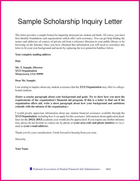 A college student cover letter is the first determinant for hiring managers when deciding whether in this article, we will explain how to write a compelling college student cover letter with a check if your cover letter needs to be submitted via traditional mail, email or through online application fields. Scholarship Letter Sample | Free cover letter, Scholarships, Lettering