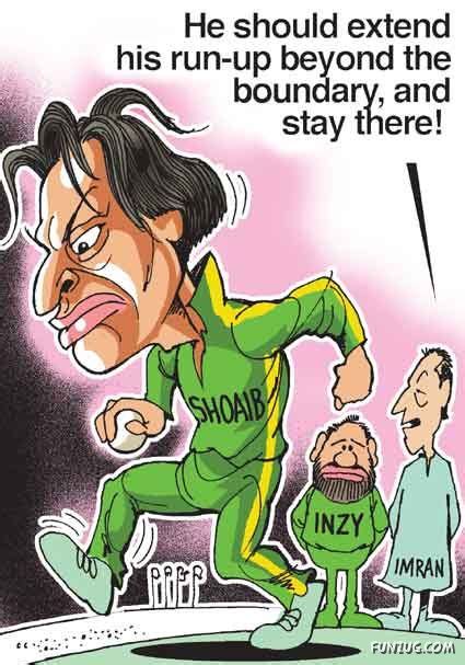 Funny Cricket Cartoons