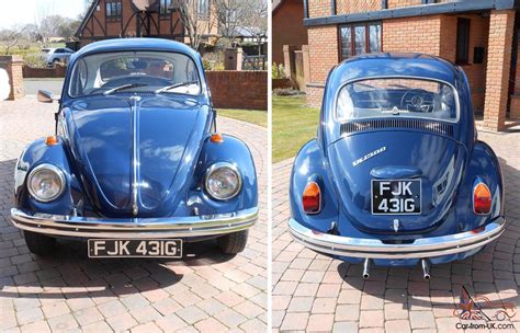 Classic Volkswagen 1300 Beetle Cobalt Blue