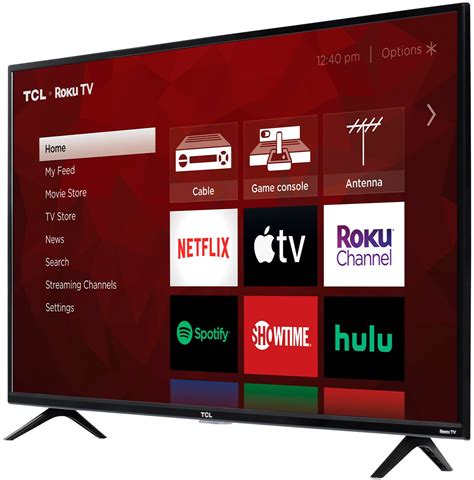 Enjoy lifelike viewing on the 4k ultra hd resolution display and rich full audio with dolby digital plus. TCL - 55″ Class - LED - 4 Series - 2160p - Smart - 4K UHD ...