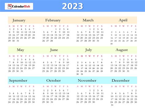 2023 Calendar With Week Numbers Us And Iso Week Numbers Pelajaran