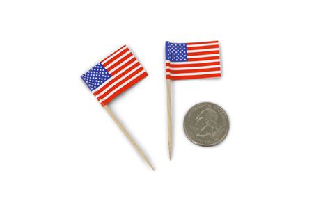 Tiny Us Flags Set Of 2 Sand Tray Therapy