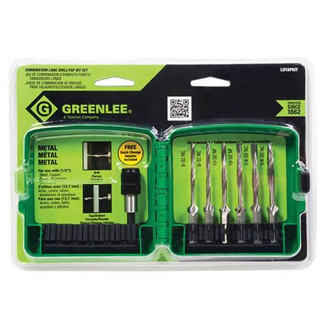Greenlee 6 32 To 14 20 3 Overall Length 2 Drill Length High