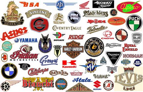 Old Motorcycle Brand Logos