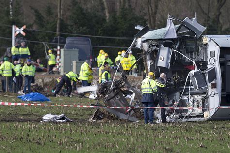 Driver Dies As Dutch Train Slams Into Crane Derails The Japan Times