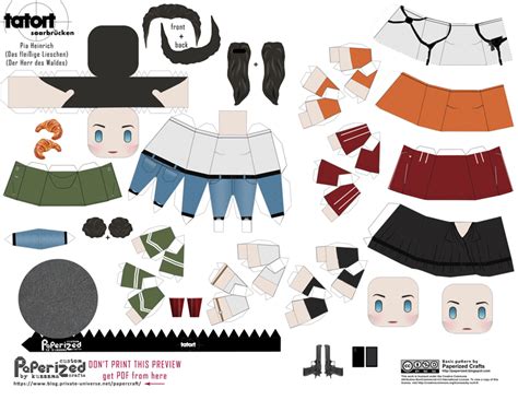 Papercraft Pia Heinrich Papertoy Ep 01 02 Version Chapter 1