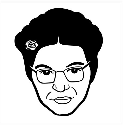 1 Peaceful Rosa Parks Portrait Pop Artfun