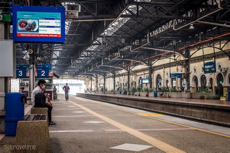 We recommend this route if you have a moderate amount of time to spare and enjoy gazing out train windows to see rural malaysia (lots of palm trees and abandoned developments). Kuala Lumpur KTM Station - klia2.info