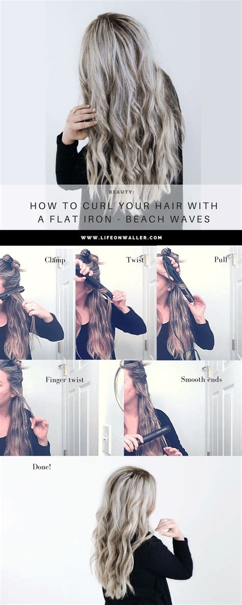 22 How To Curl Hair With Flat Iron Beach Waves